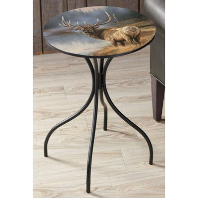 Autumn Elk End Table