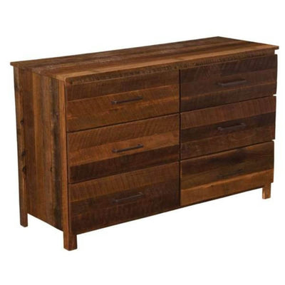 Barnwood 6 Drawer Value Dresser