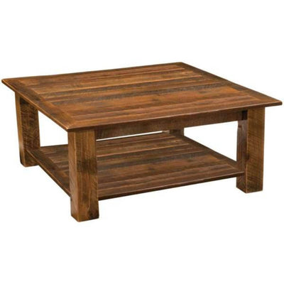 Barnwood Open Coffee Table