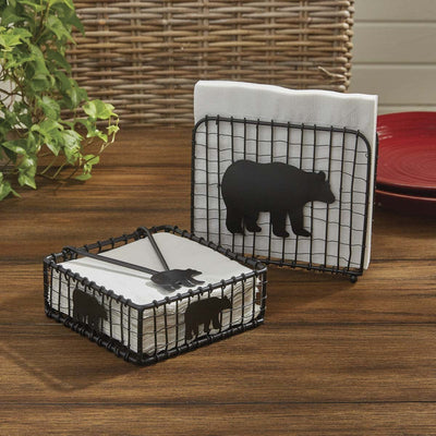 Bear Run Beverage Napkin Holder