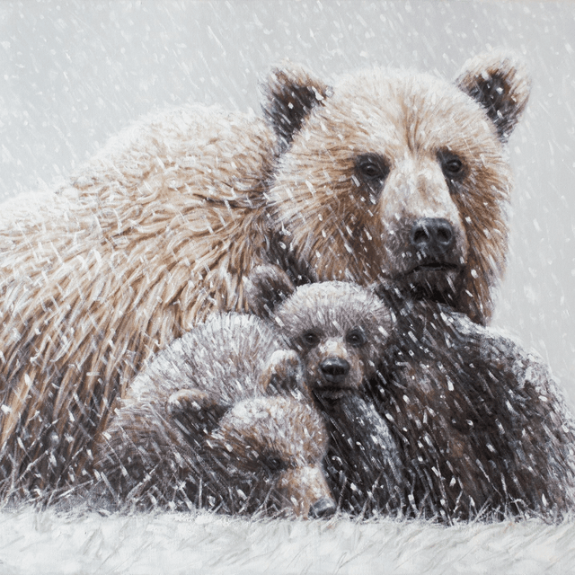 Big Sky Blizzard Notecard