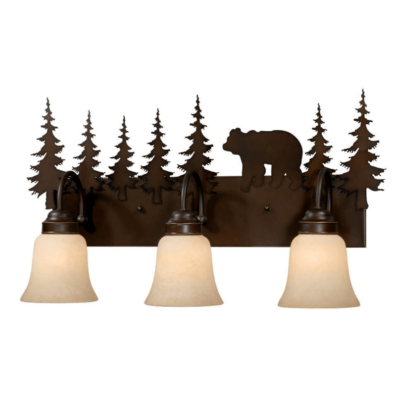 Billings Bear 3 Light Vanity Fixture