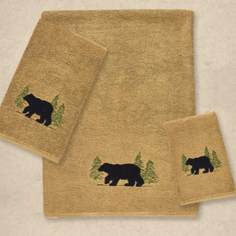 Hokiten Kitchen Towel Set, Black Bear Forest Silhouettes Fast Drying  Microfiber Kitchen Towels Dish Cloths, Tea Towels/Bar Towels/Hand Towels  Vintage