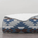 Blue Desert Throw Blanket