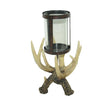 Buck Glass Candle Holder