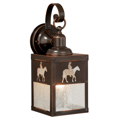 Butte 5" Cowboy Outdoor Wall Light