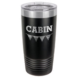 American Flag 20 oz Tumbler - Powder Coated