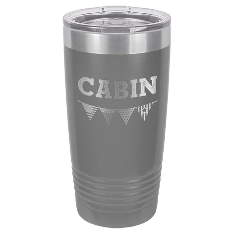 American Flag 20 oz Tumbler - Powder Coated
