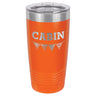 American Flag 20 oz Tumbler - Powder Coated
