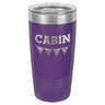 American Flag 20 oz Tumbler - Powder Coated