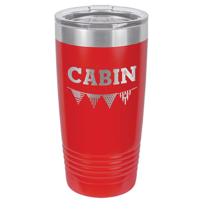 American Flag 20 oz Tumbler - Powder Coated