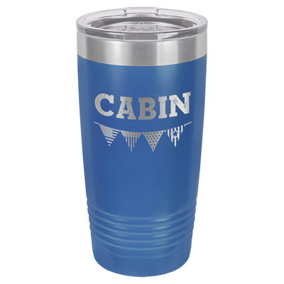 American Flag 20 oz Tumbler - Powder Coated