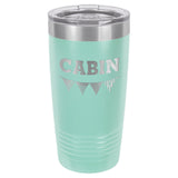 American Flag 20 oz Tumbler - Powder Coated