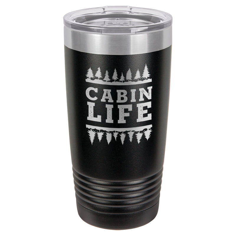 Cabin Life 20 oz Tumbler - Powder Coated