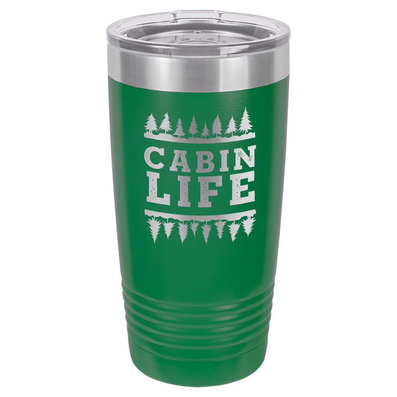 Cabin Life 20 oz Tumbler - Powder Coated