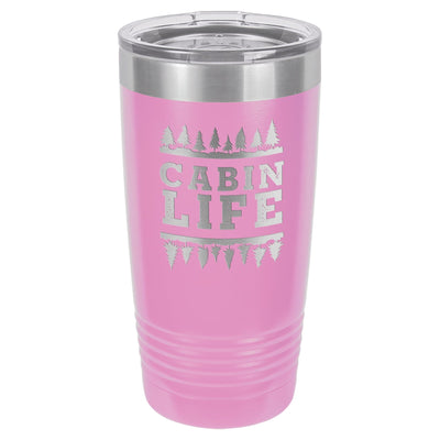 Cabin Life 20 oz Tumbler - Powder Coated