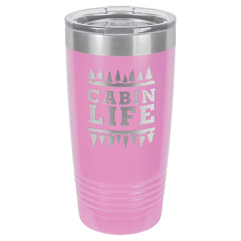 Cabin Life 20 oz Tumbler - Powder Coated