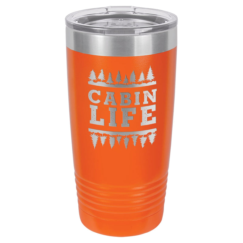 Cabin Life 20 oz Tumbler - Powder Coated