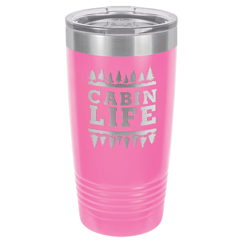 Cabin Life 20 oz Tumbler - Powder Coated