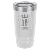 Cabin Life 20 oz Tumbler - Powder Coated