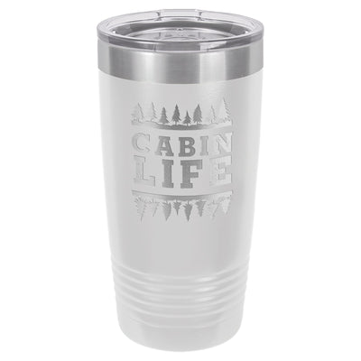 Cabin Life 20 oz Tumbler - Powder Coated