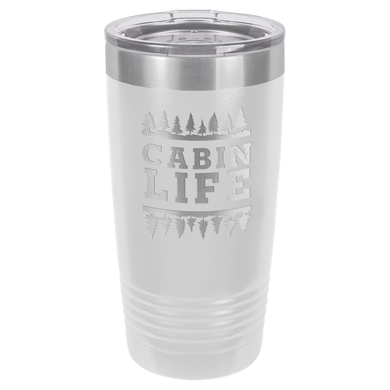 Cabin Life 20 oz Tumbler - Powder Coated