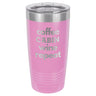 Coffee Wine Repeat 20 oz Tumbler - Powder Coated
