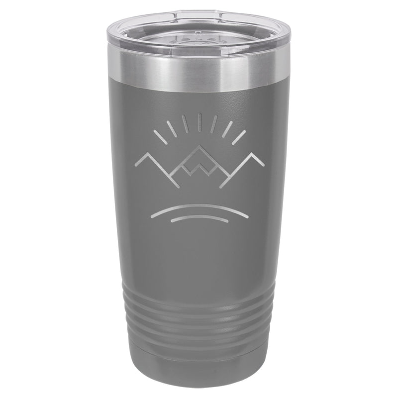 Mountain Scene 20 oz Tumbler - Powder Coated