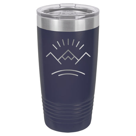 Mountain Scene 20 oz Tumbler - Powder Coated