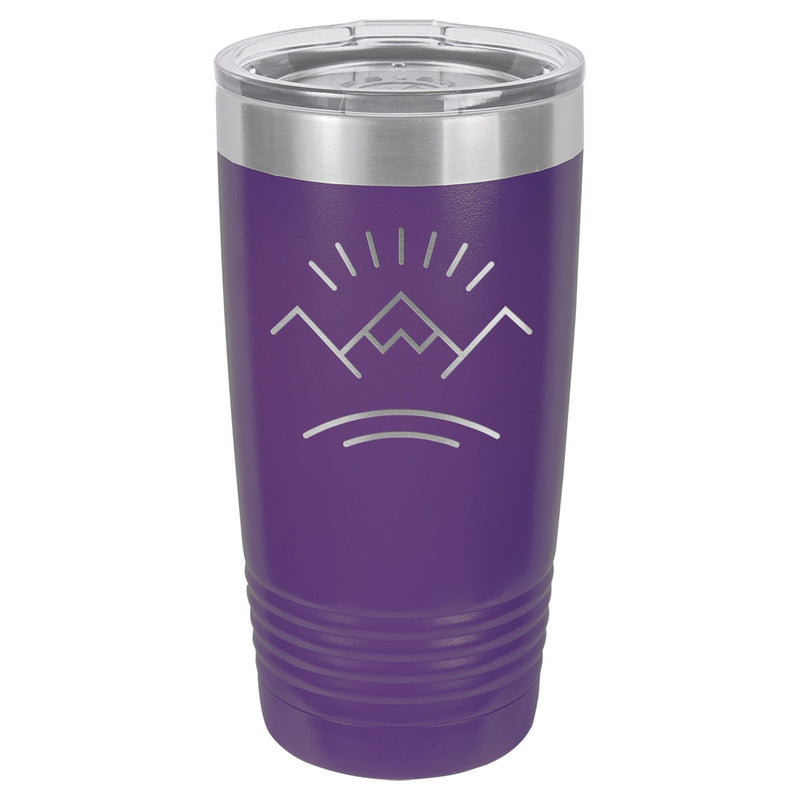 Mountain Scene 20 oz Tumbler - Powder Coated