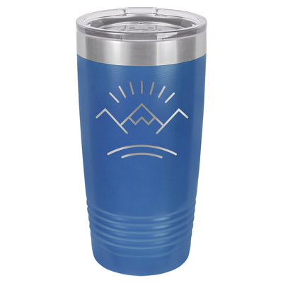 Mountain Scene 20 oz Tumbler - Powder Coated