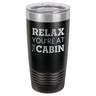 At The Cabin 20 oz Tumbler - Powder Coated