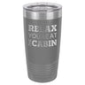 At The Cabin 20 oz Tumbler - Powder Coated