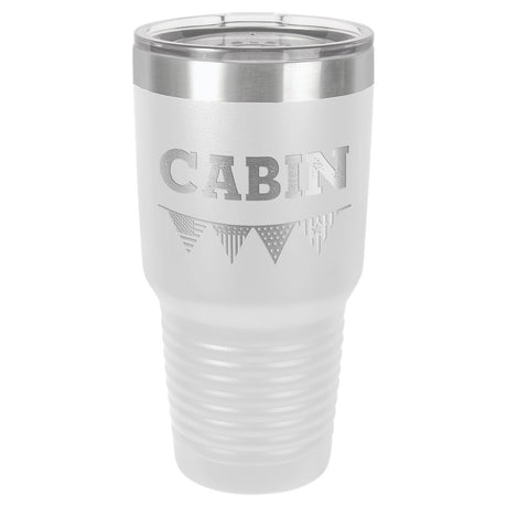 American Flag 30 oz Tumbler - Powder Coated
