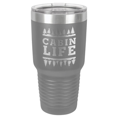 Cabin Life 30 oz Tumbler - Powder Coated