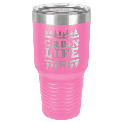 Cabin Life 30 oz Tumbler - Powder Coated