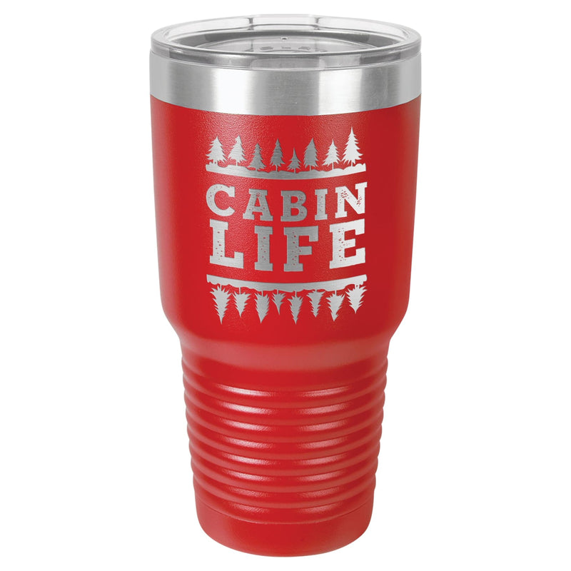 Cabin Life 30 oz Tumbler - Powder Coated