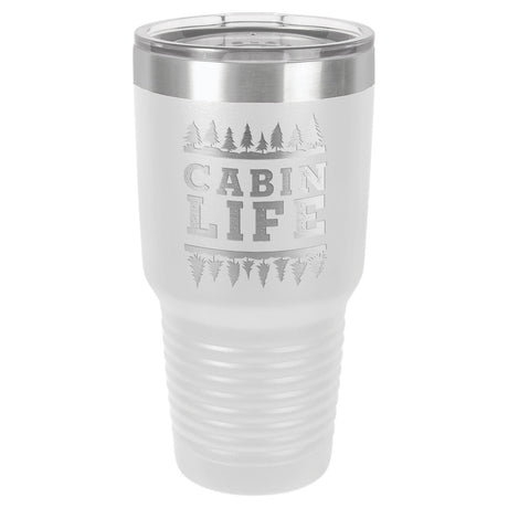 Cabin Life 30 oz Tumbler - Powder Coated