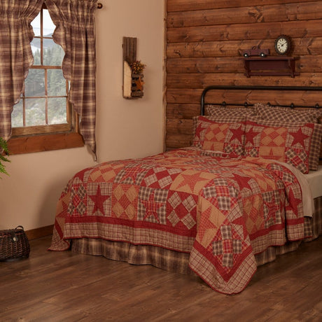 Camping Star Quilt Set