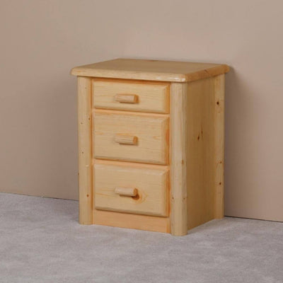 Clearwater 3-Drawer Nightstand