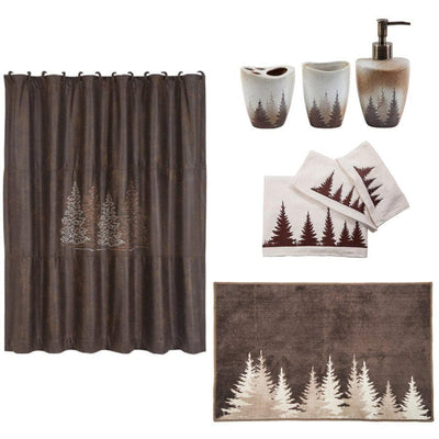 Cocoa Pine Bathroom Set