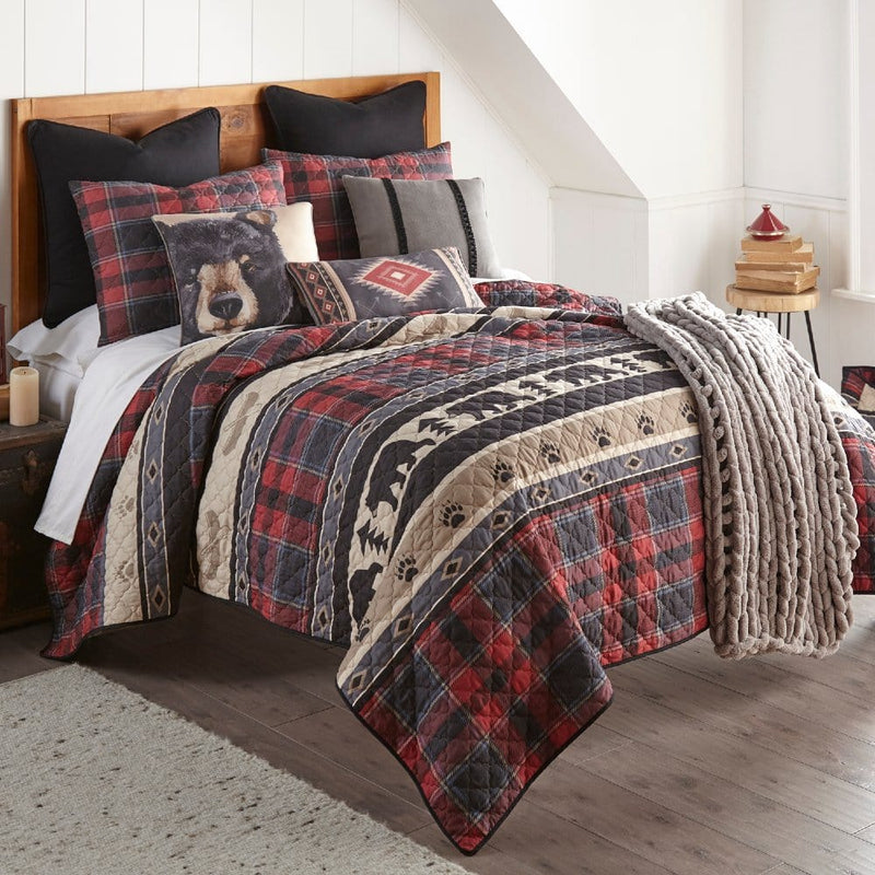 Country Bear Quilt Set