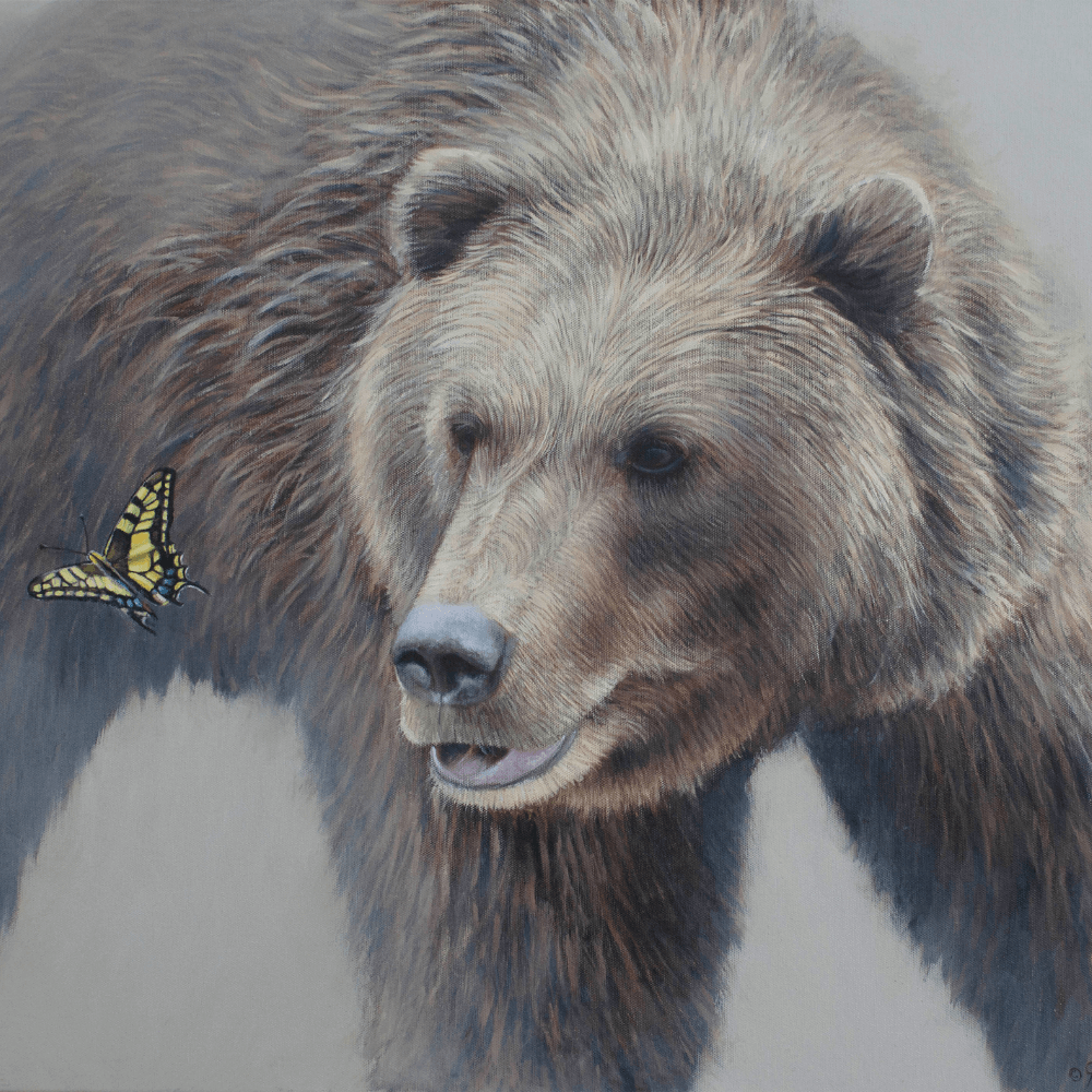 Delicate Visitor Art Print