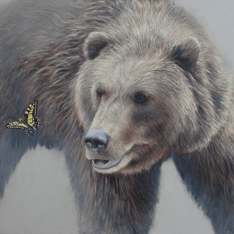 Delicate Visitor Art Print