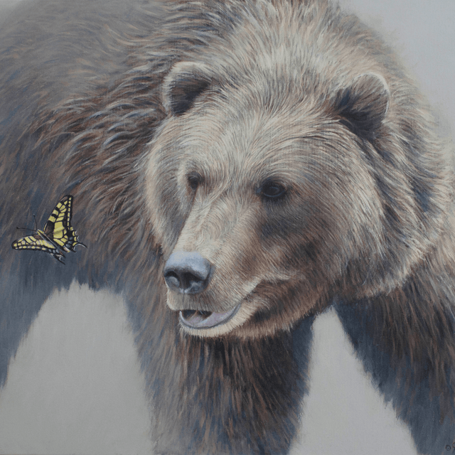 Delicate Visitor Art Print