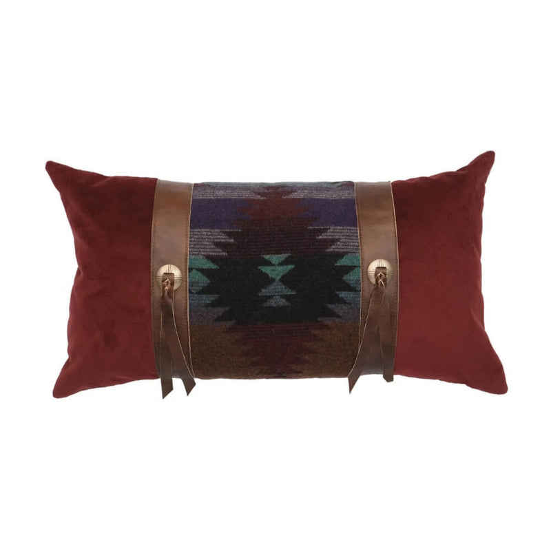 Desert Twilight Rectangular Concho Pillow