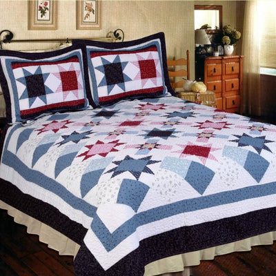 Falling Stars Quilt Set