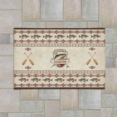 Fishing Club Outdoor Area Rug