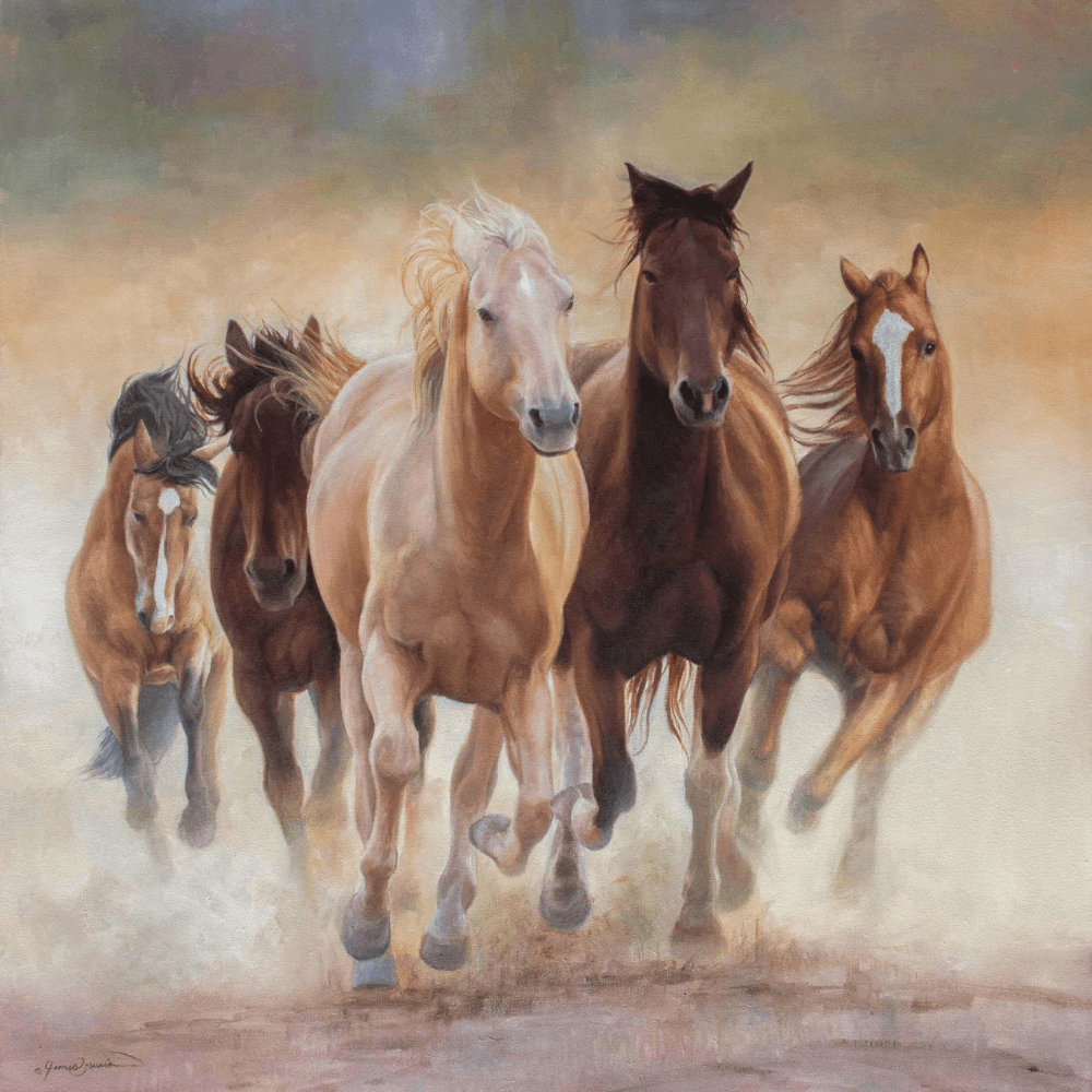 Freedom Gallop Art Print