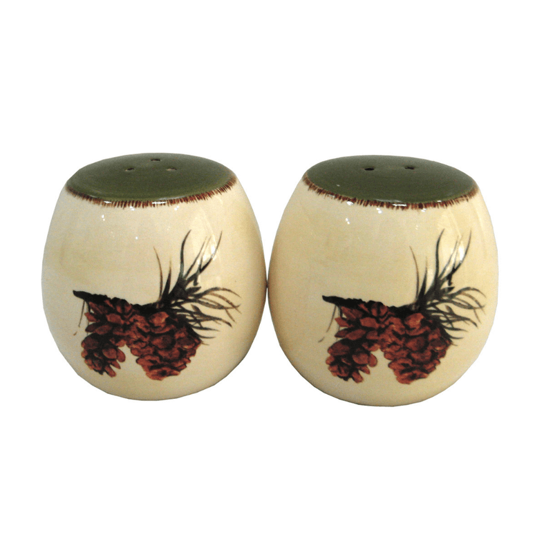 Fresh Pine Salt and Pepper Shakers